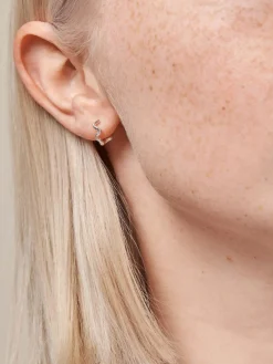 Hoops Holly Large - Silver