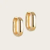 Hoops Square 18mm - Gold