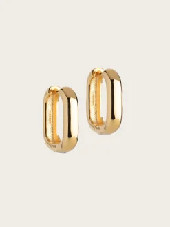 Hoops Square 18mm - Gold