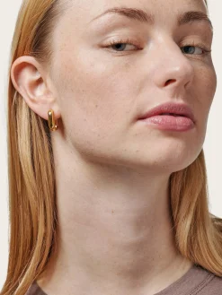 Hoops Square 18mm - Gold