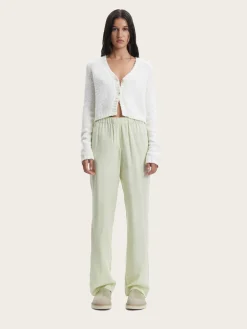 Hoys Straight Pants - Aloe Wash