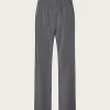Hoys Straight Pants - Black Oyster