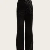 Jagger Sequin Trousers - Black