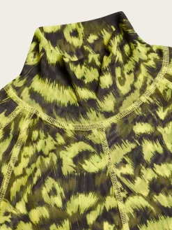 Jersey Mesh Kissingen Top - Animal aop Evening Primrose