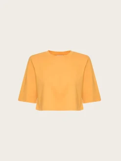 Jory Cropped Tee - Kumquat