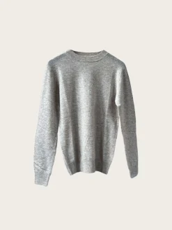 Knitted Crewneck Sweater - Porridge