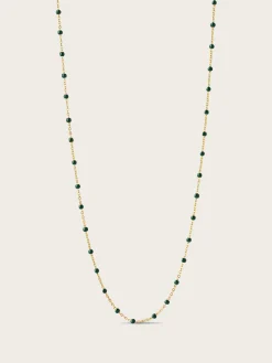 Lola Necklace - Petrol Green