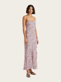 Lusia Midi Dress - Valerie Floral Multi