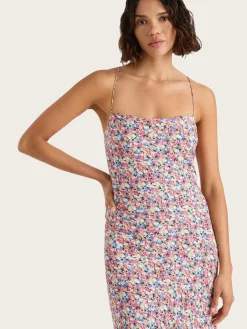 Lusia Midi Dress - Valerie Floral Multi