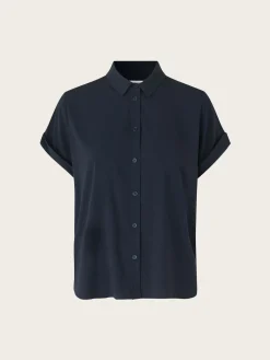 Majan ss shirt - Dark Sapphire