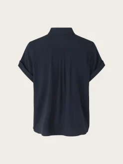 Majan ss shirt - Dark Sapphire