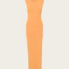 Mariel Long Dress - Apricot Tan