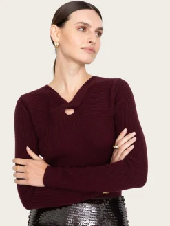 Melody Knit - Bordeaux