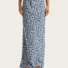 Menton Maxi Skirt - Leilani Print/Mid Blue