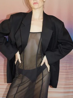 Messi Maxi Dress - Black