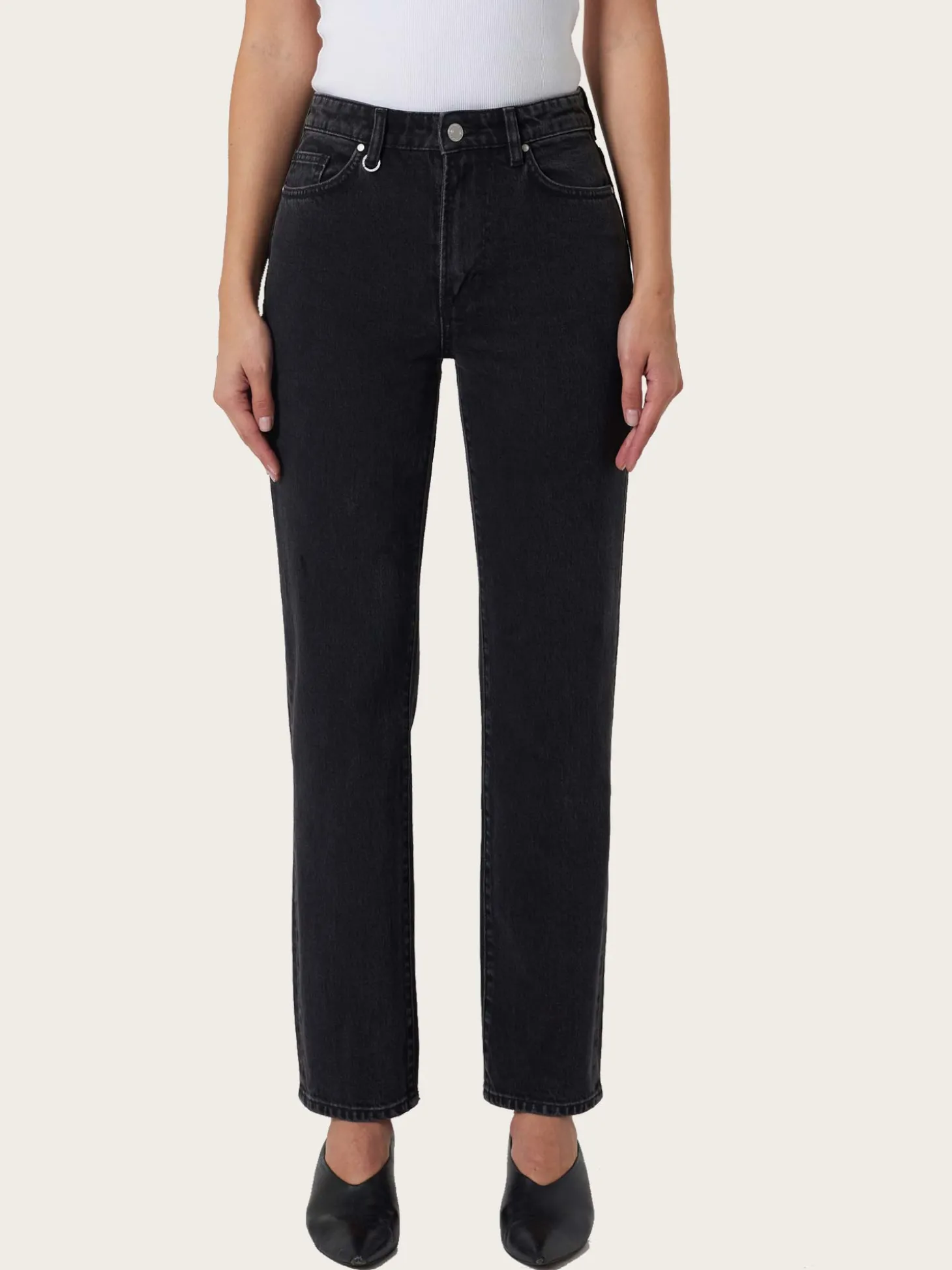 Mica Straight - French Black