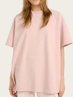 Milo Oversize Tee - Light Pink Washed