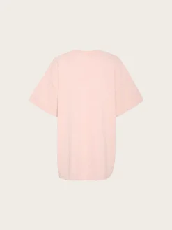 Milo Oversize Tee - Light Pink Washed