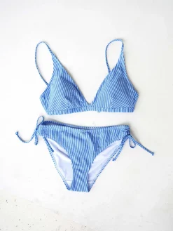Myo Bikini Bottom Blue Stripes