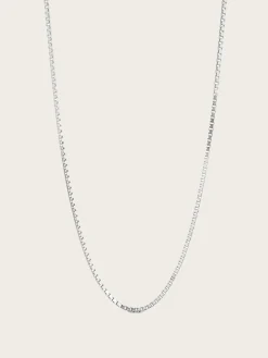 Necklace Box Chain 1,45 mm - Silver