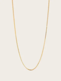 Necklace Box Chain 1,45mm - Gold