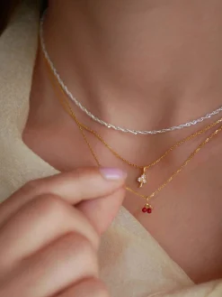 Necklace Cherry - Red
