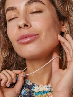 Necklace Erna - Pearl