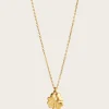 Necklace Organic Clover - Gold
