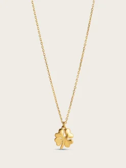 Necklace Organic Clover - Gold