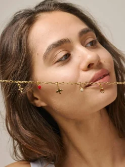 Necklace Simple Charm - Gold