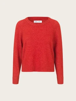 Nor O-Neck Short - Scarlet Sage