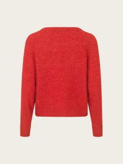 Nor O-Neck Short - Scarlet Sage