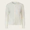 Nor Short Cardigan - Clear Cream