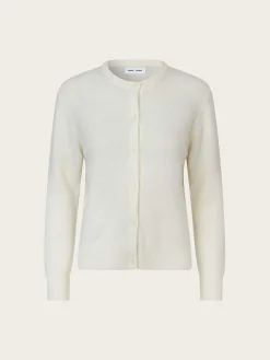 Nor Short Cardigan - Clear Cream