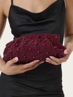 Palmer Clutch - Blood Red