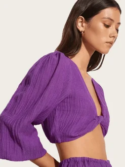 Palmera Top - Violet