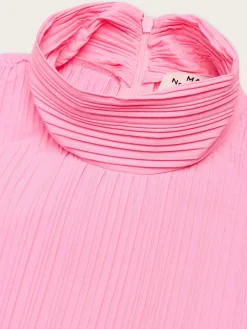 Paper Pleat Hausach Dress - Cotton candy