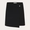 Paula mw Wrap Skirt - Black