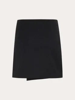 Paula mw Wrap Skirt - Black