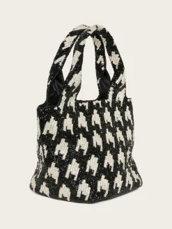 Rhinna Bag - Black/Silver Glitter