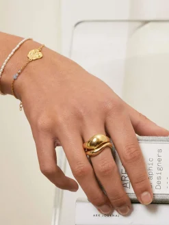 Ring Agnete Large - Gold