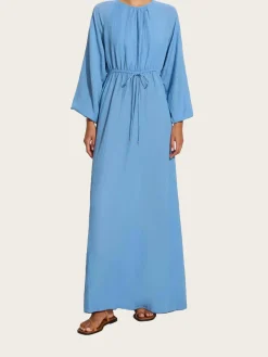 Rosalie Maxi Dress - Chambray Blue