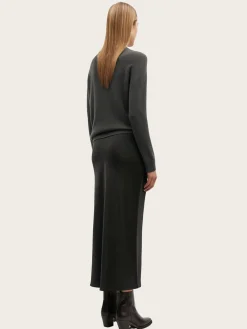 Saagneta Long Skirt - Black