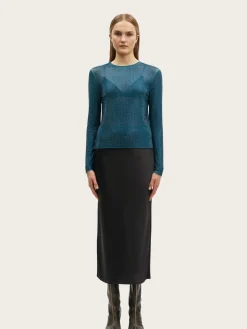 Saagneta Long Skirt - Black