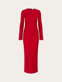 Saalina Dress - Scarlet Sage