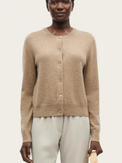 Saboston Cardigan - Greige Melange