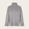 Sakeiku Turtleneck - Grey Melange