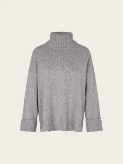 Sakeiku Turtleneck - Grey Melange