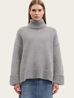 Sakeiku Turtleneck - Grey Melange