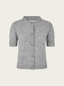 Sanoura ss Cardigan - Grey Mel.